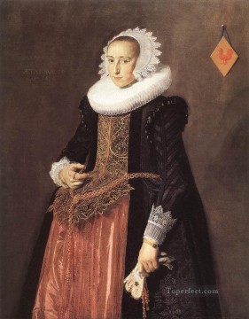 Frans Hals Painting - Anetta Hanemans portrait Dutch Golden Age Frans Hals